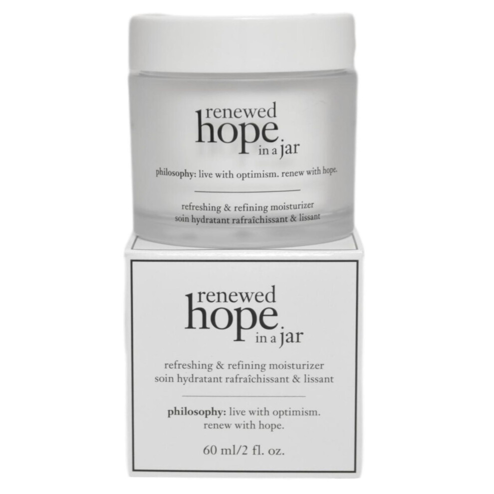 Philosophy Renewed Hope in a Jar Refreshing and Refining Moisturiser 60ml