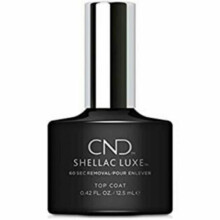 CND Shellac Luxe Gel Top Coat 12.5ml – Fast 60-Second Removal, No Nail Damage