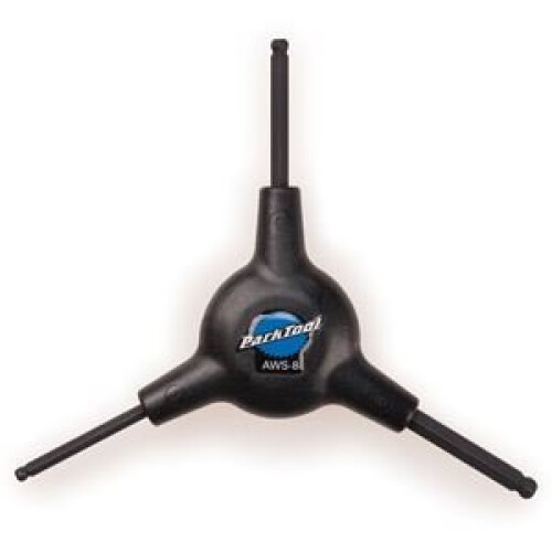 Set di Chiavi a Esagono Park Tool AWS-8 Driver 4-5 - 6 mm, Nero
