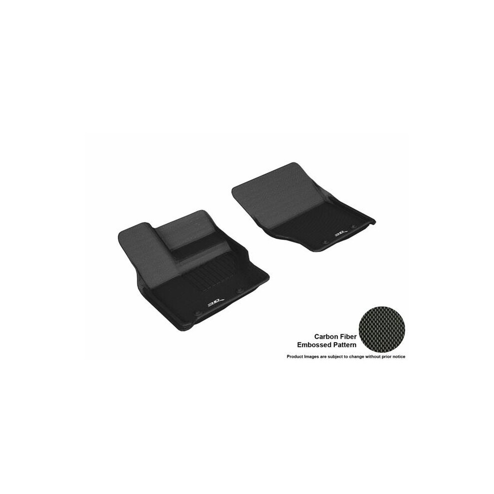 3D Maxpider L1lr02411509 Kagu R1 Floor Mat For 2017-2018 Land Rover Discovery, Black 190204027498