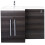 PlumbGalaxy Calm Grey Left Hand Combination Vanity Unit Set (No Toilet) 6