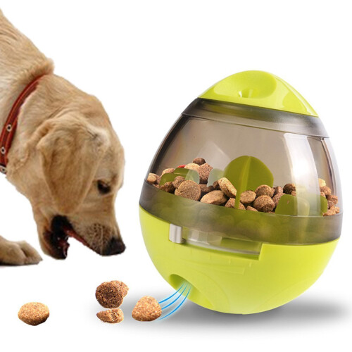 GEEZY Interactive Treat Bowl Toy | Boredom Breaker Dog Food Dispenser