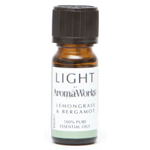 Aromaworks Light Lemongrass & Bergamot Essential Oils, 10ml – 100% Pure, Natural Scent for Diffusers