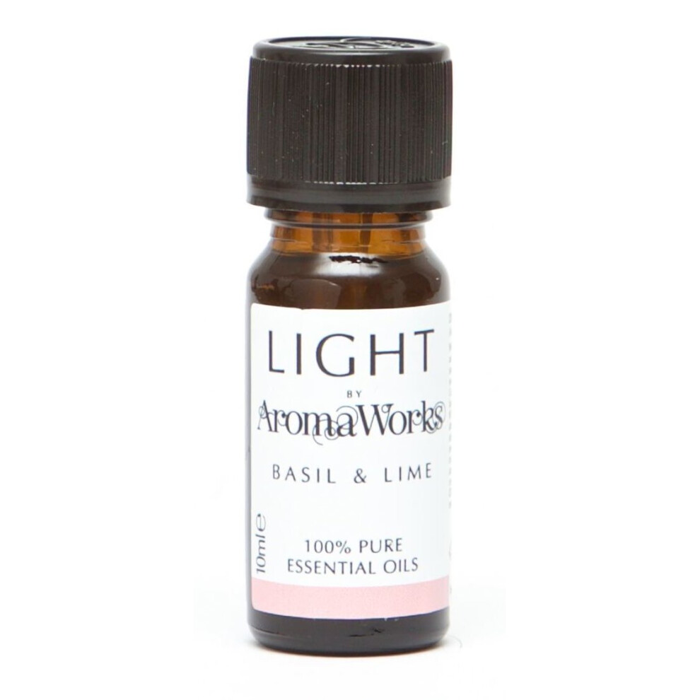 Aromaworks Basil & Lime Essential Oils 10Ml Light