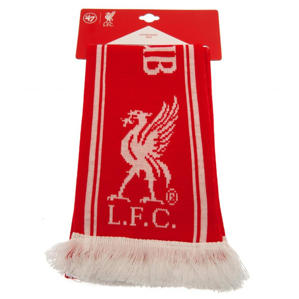 Liverpool Fc Liverpool F.c. Scarf Lb Red
