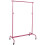 Home Discount Adjustable Clothes Rail Garment Rack on Wheels 3