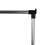 Home Discount Single Clothes Rail Hanging Hook Adjustable Wheels 5