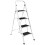 4 Step Folding Ladder with Handrail - Portable DIY 8