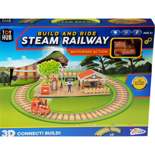 Build Your Own Steam Railway Play Set