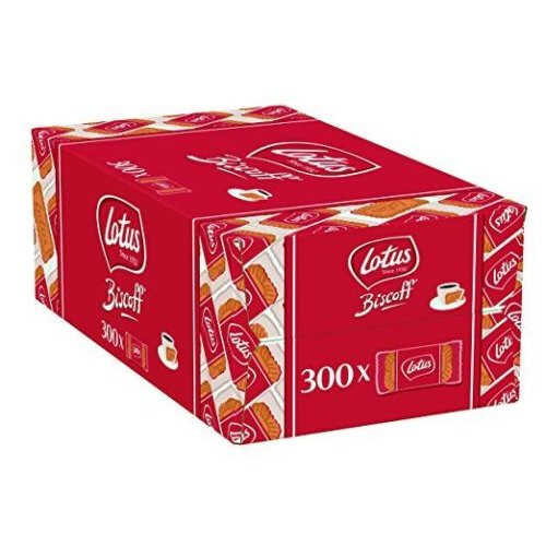 Lotus Caramelised Biscoff Biscuits (300 x Individually Wrapped Biscuits) 2