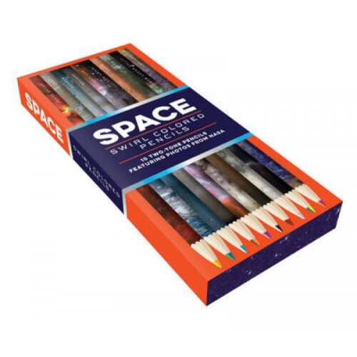 Space Swirl Colored Pencils by Chronicle Books