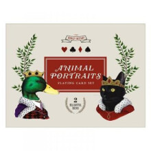 Berkley Bestiary Anmial Portraits Playing Card Set by Galison