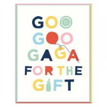 Cheree Berry Goo Goo Ga Ga For This Gift Notecards by Galison