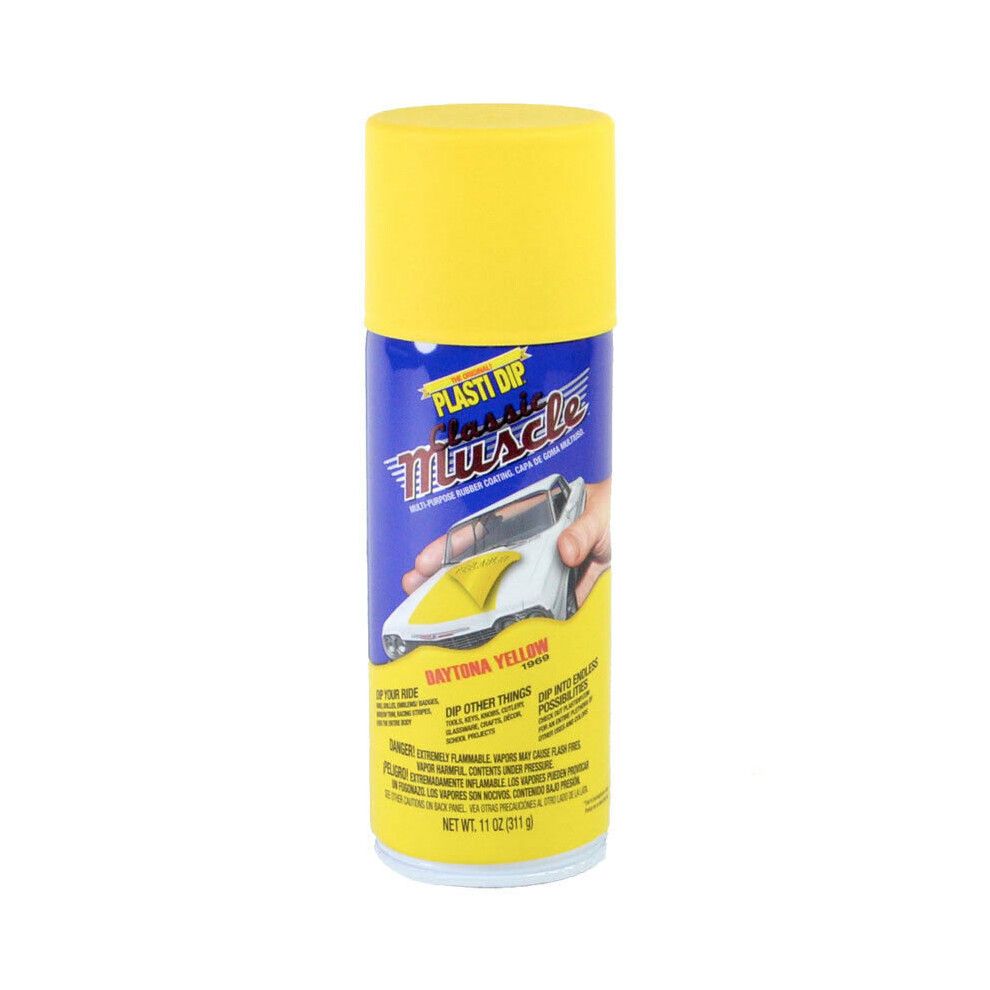 (Daytona Yellow) Plasti Dip Muscle Colours Spray Aerosol - PlastiDip