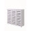 Timber Art Design UK 5 Tier Shoe Storage Cabinet 3 Door Cupboard Stand Rack Unit White 1