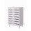 Timber Art Design UK 4 Tier Shoe Storage Cabinet 2 Door Cupboard Stand Rack Unit White 1