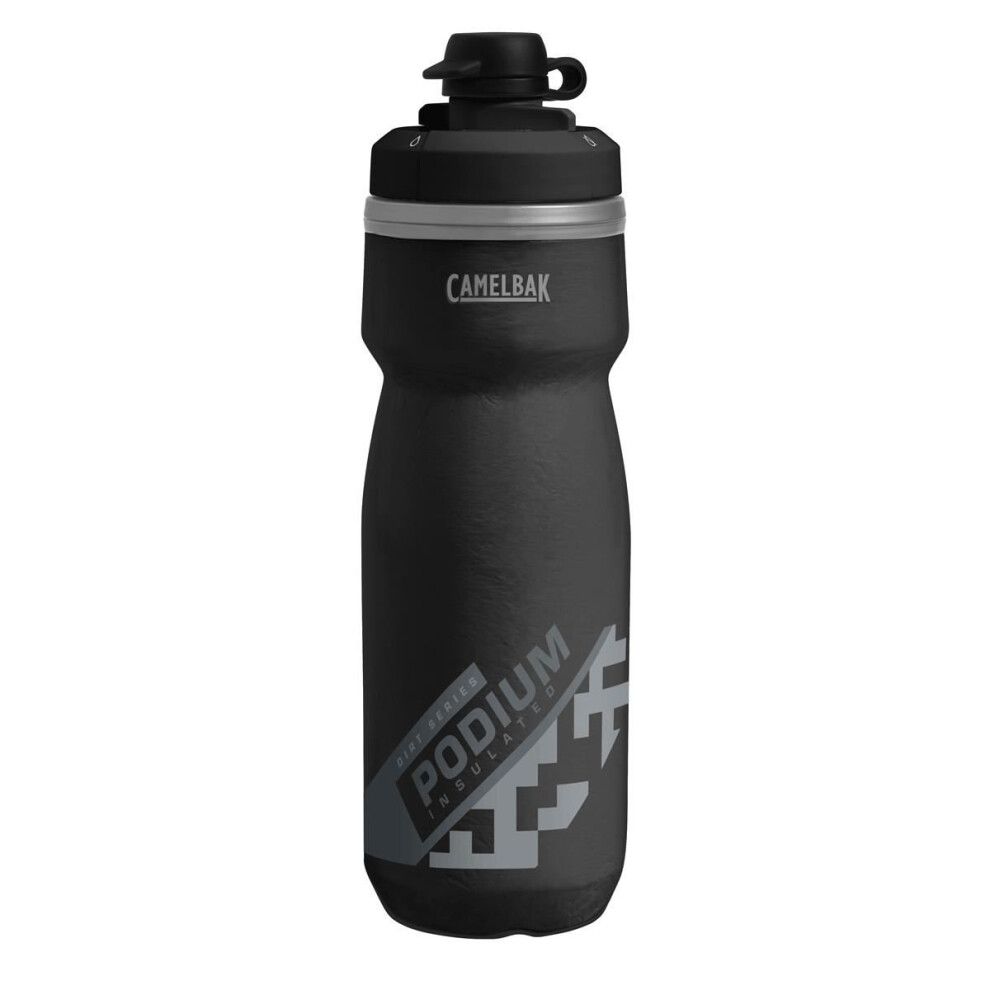 CAMELBAK PODIUM DIRT SERIES CHILL BOTTLE 620ML 2019: BLACK 620ML/21OZ-image-OPC-P5PNBXP-NEW