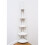 Timber Art Design UK 5 Tier Ladder Corner Bookcase Shelving Rack Display Organiser White 2