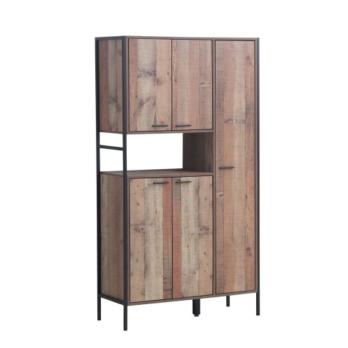 Timber Art Design UK Stretton Kitchen Dining Room Display Drinks Larder Cabinet Cupboard Rustic 1