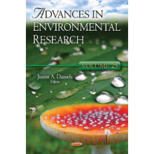 Advances in Environmental Research Volume 25 by Edited by Justin A Daniels