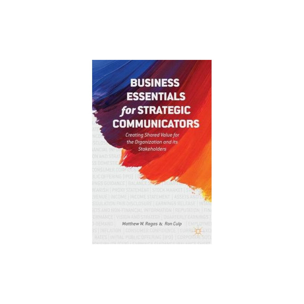 Riachristiecollections Business Essentials For Strategic Communicators Creating Shared Value For The Organization And Its