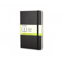 Moleskine Pocket Plain Hardcover Notebook Black