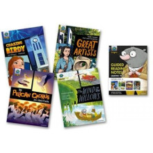 Project X Origins Graphic Texts Grey Book Band Oxford Level 14 Mixed Pack of 4 by Tony Bradman & Isa