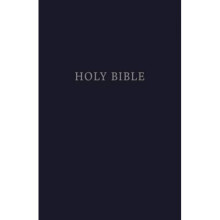 KJV Pew Bible Large Print Hardcover Blue Red Letter Edition Comfort Print Holy Bible King James Ver