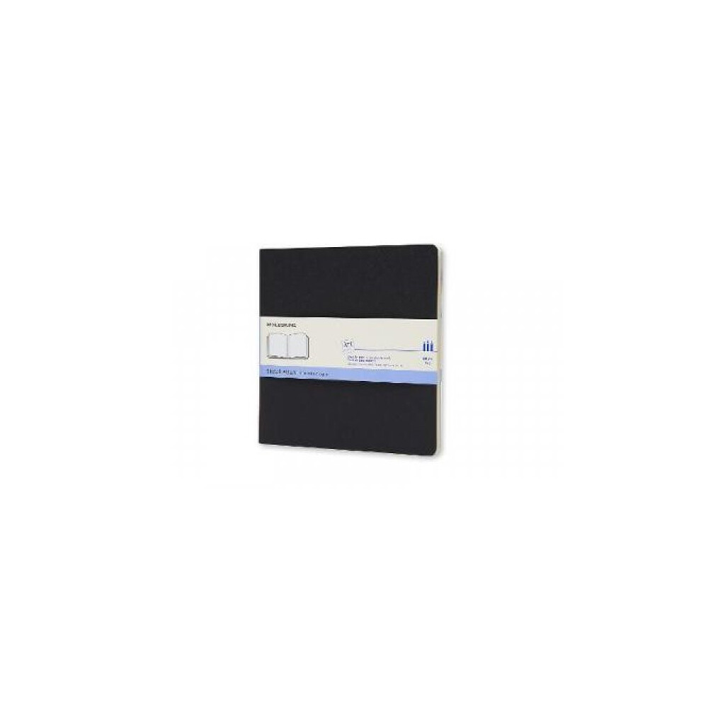 Moleskine Square Art Plus Cahier Sketch Album Black