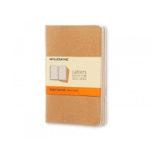 Moleskine Ruled Cahier Kraft Cover 3 Set