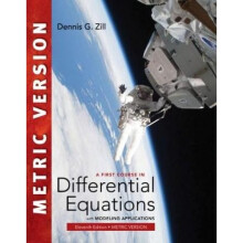 First Course in Differential Equations with Modeling Applica by Dennis G Zill