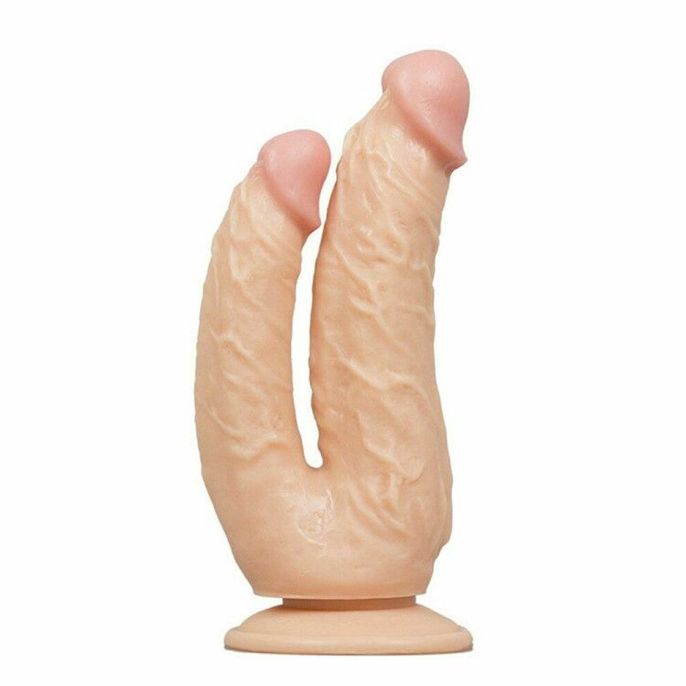 8 Inch Large Realistic Dong G Spot Anal Stimulation Double Dildo Unisex Sex Toy