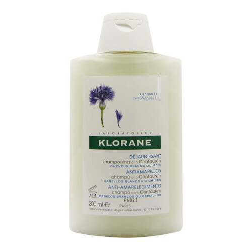 Klorane Klorane Shampoo with Centaury 200ml - Ultra-Gentle Softening Emulsifying Base for Volume