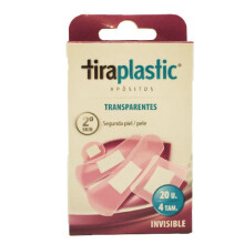 Tiraplastic Invisivel Band Aid 20Uni