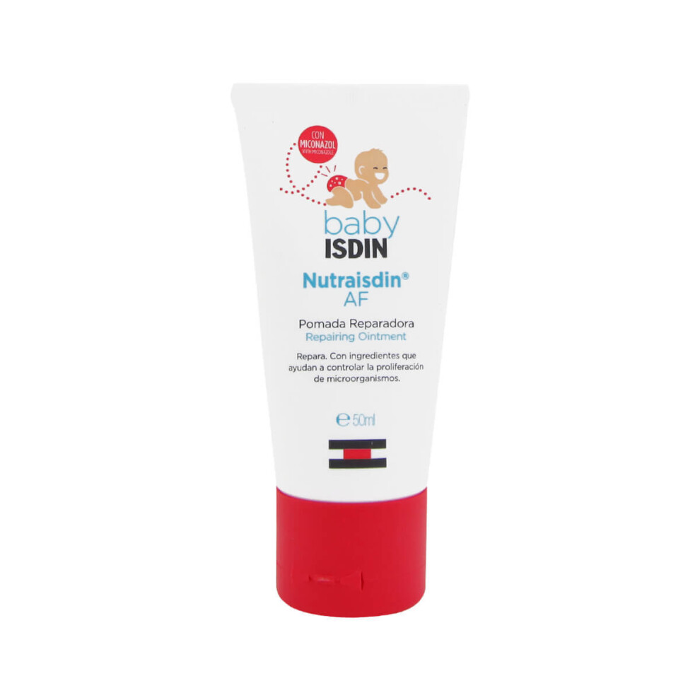 Nutraisdin Af Repairing Ointment 50Ml - Quick Repair For Compromised, Infection-Prone Skin And Nappy Rash In 7 Days Isdin