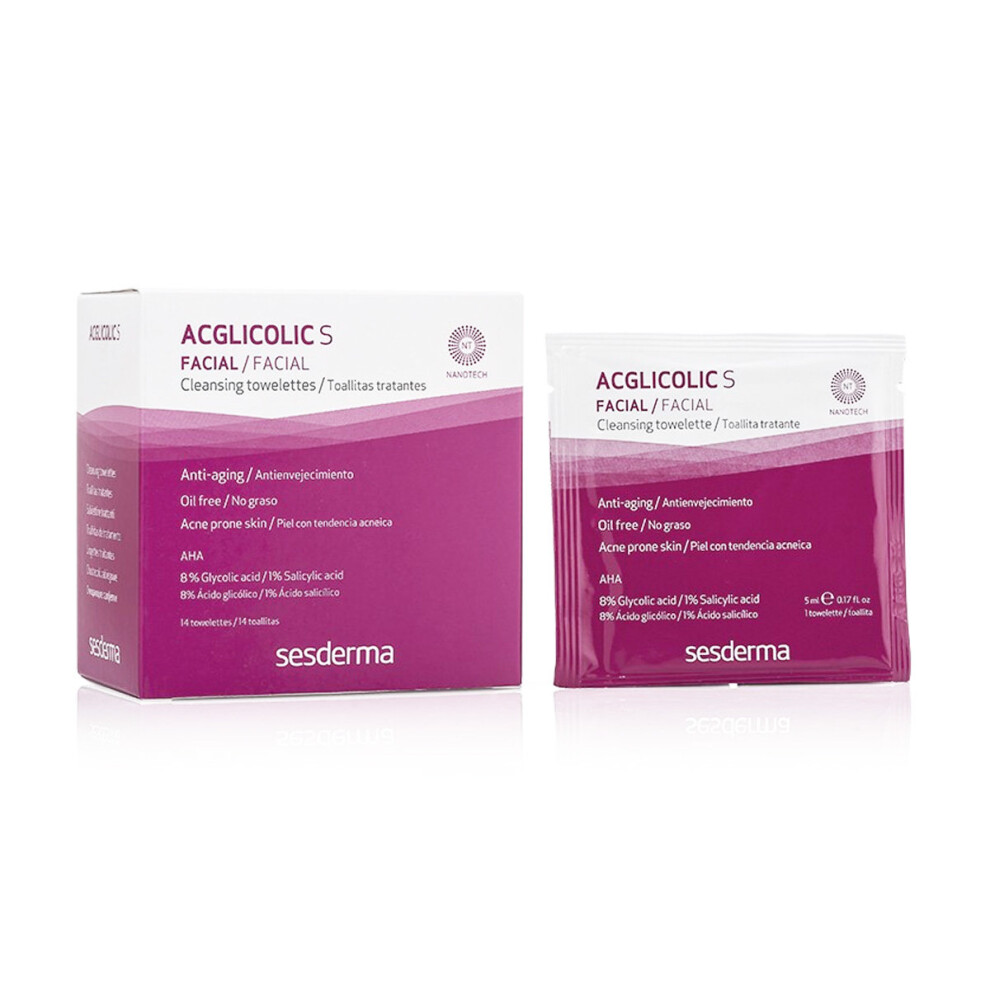Sesderma Acglicolic S Cleansing Towelettes X14