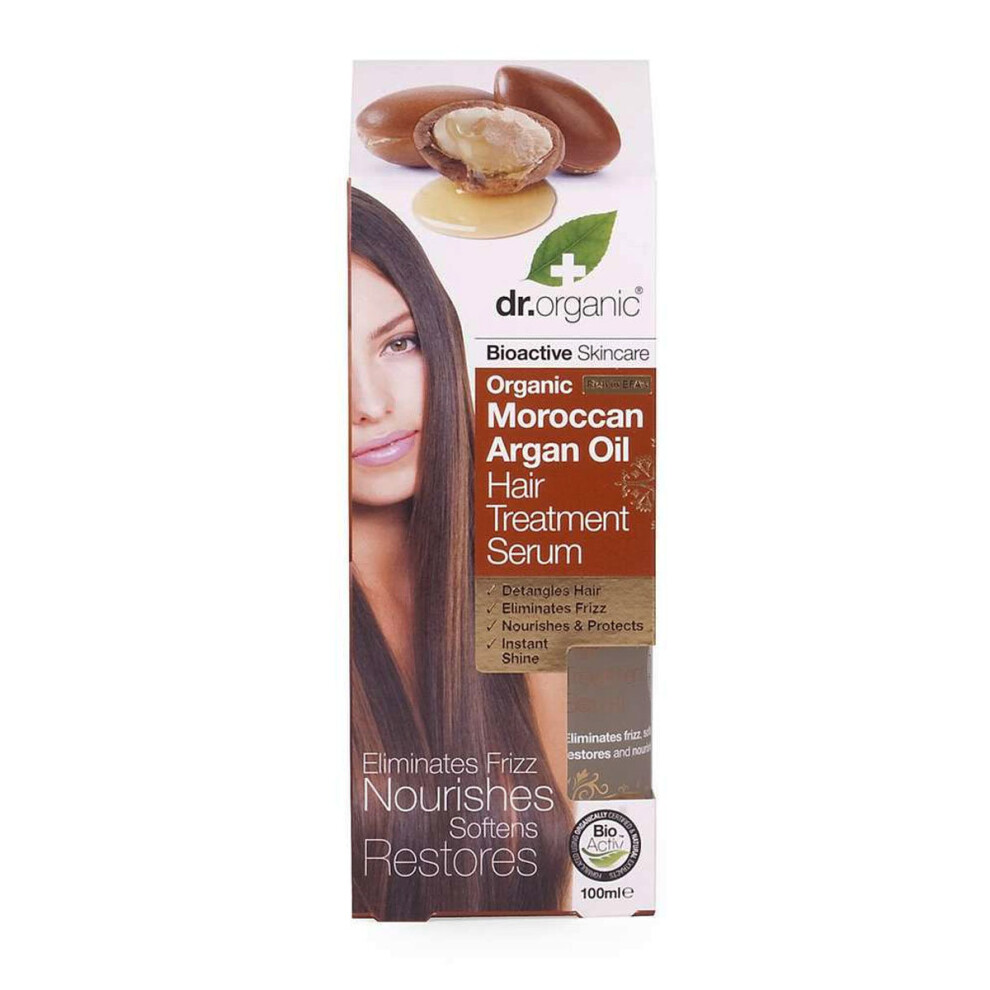 Dr Organic Dr.organic Organic Moroccan Argan Oil Hair Treatment Serum 100Ml