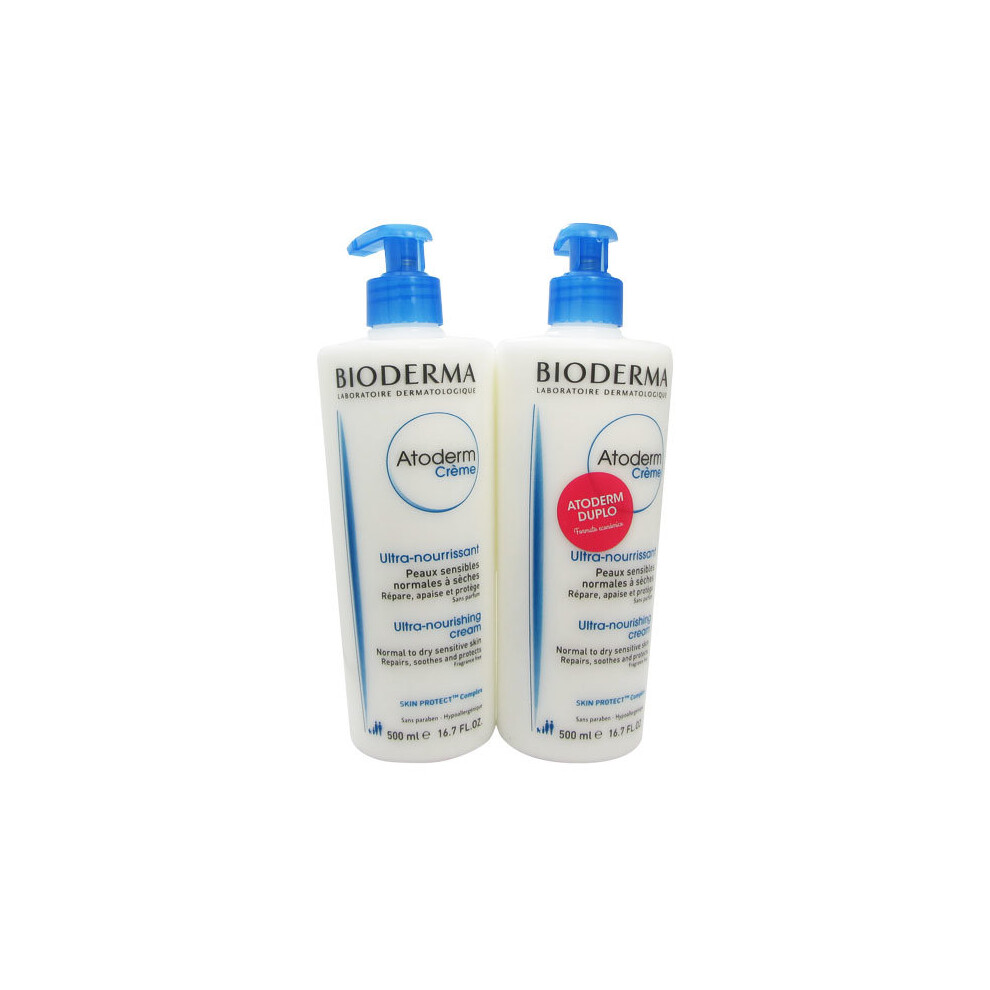 Bioderma Atoderm Nourishing Cream 2x500ml