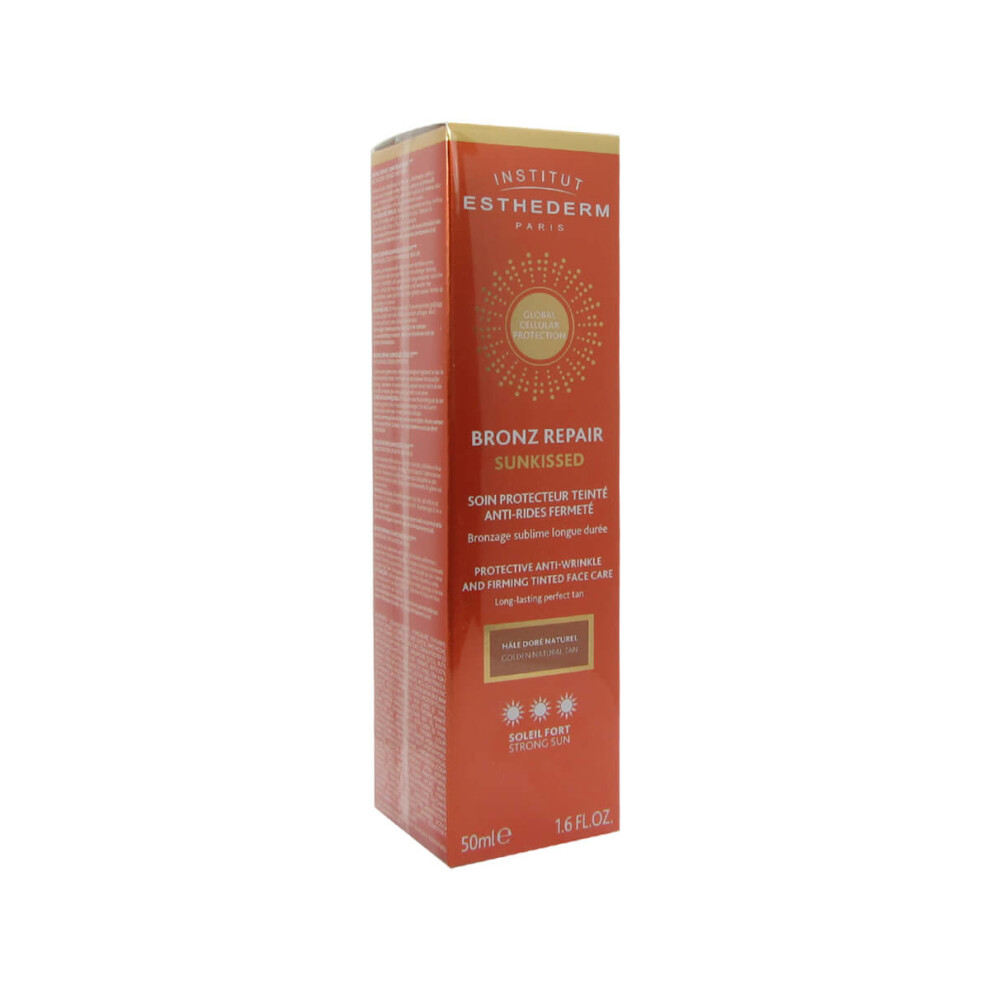 Institut Esthederm Bronz Repair Soin Protecteur Teint Anti-Rides Fermet Soleil Fort 50ml