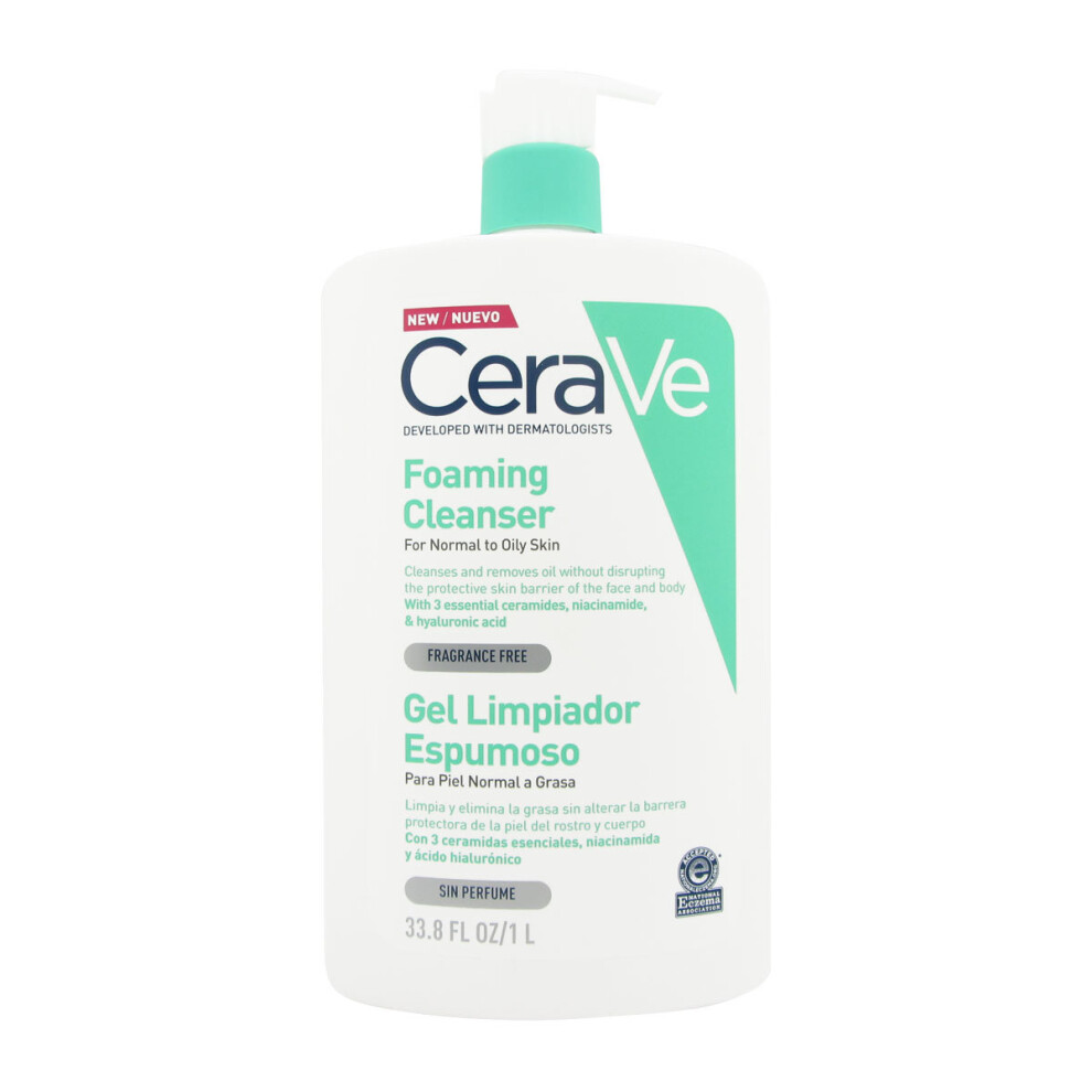 Cerave Moisturizing Cleansing Foam 1L