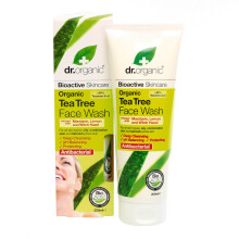 Nettoyant Visage - Dr.Organic - Organic Tea Wash - 200 ml - Vegan - Tous types de peau