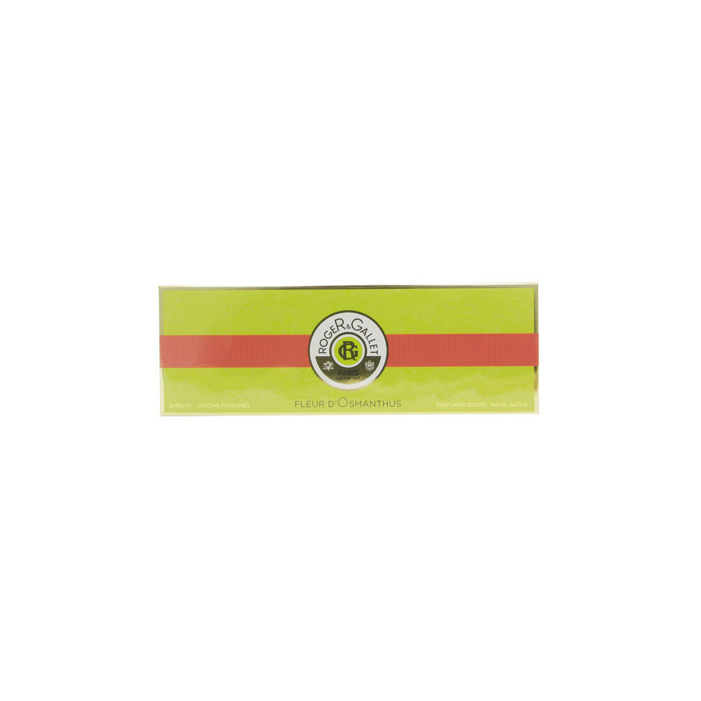 Roger & Gallet Roger Gallet Fleur D'osmanthus Perfumed Soaps 3X100gr