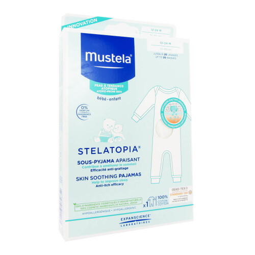 Mustela STELATOPIA PIJAMA ALIVIO 12-24 mois COMPLEMENT BEAUTE DE LA PEAU