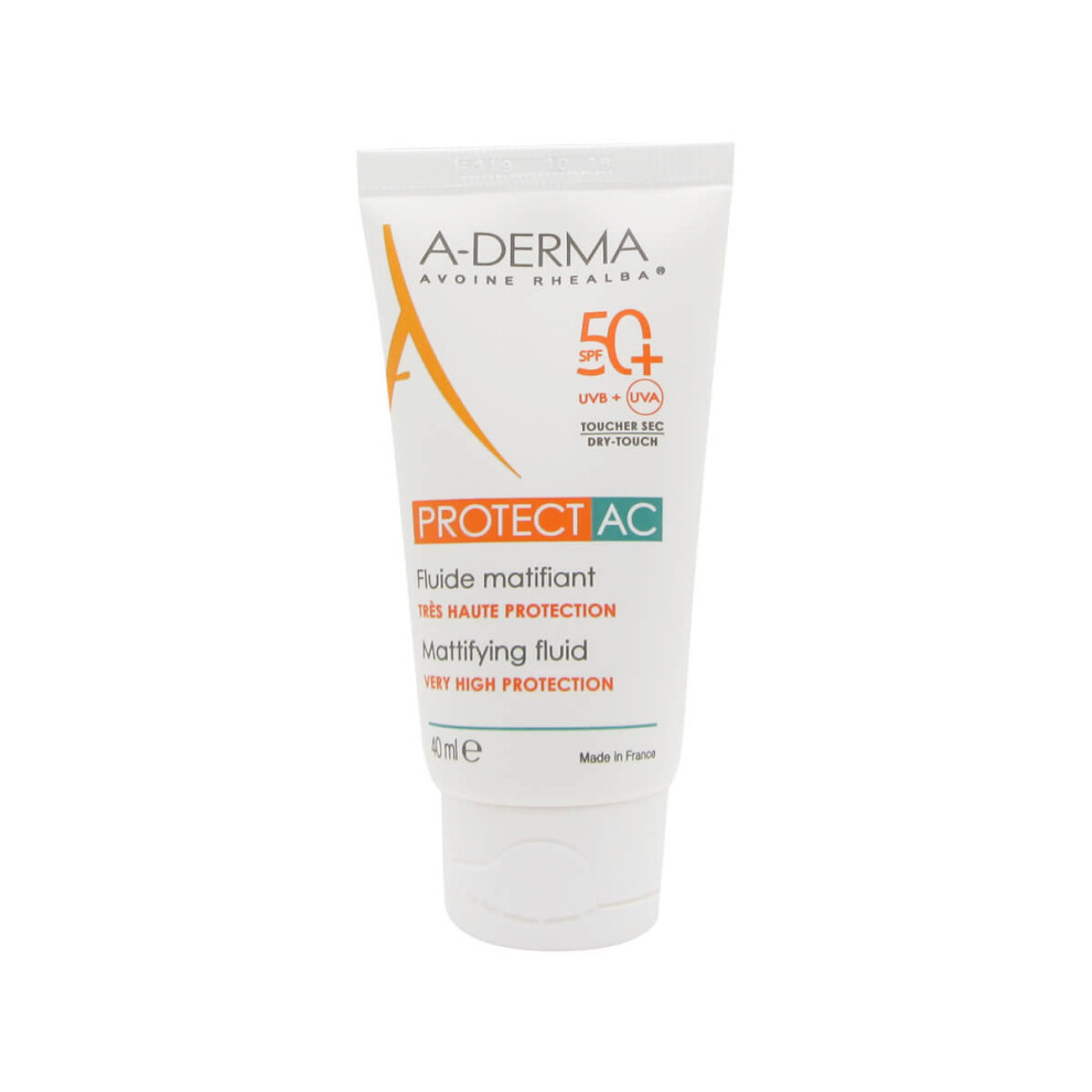 A-Derma Protect Ac Mattifying Fluid Spf50+ 40Ml