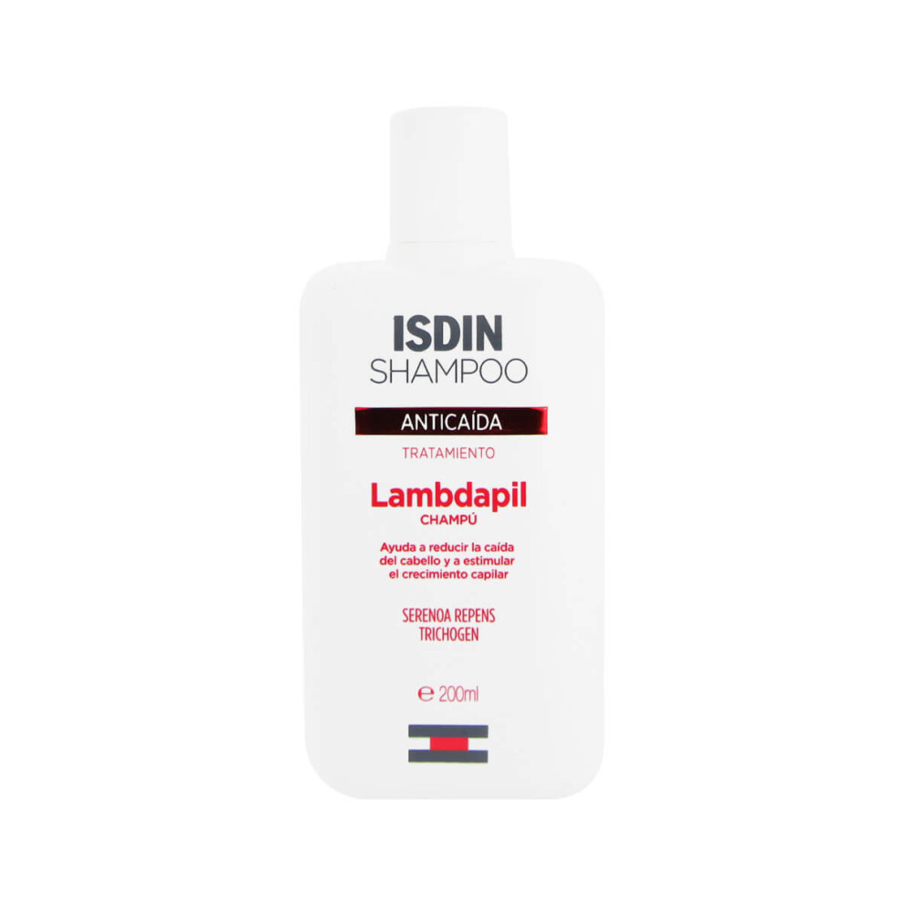 Isdin Lambdapil Hair Loss Shampoo 400ml - Anti-Hair Loss Treatment for Men & Women, Stimulates Growth & Normalizes Sebum