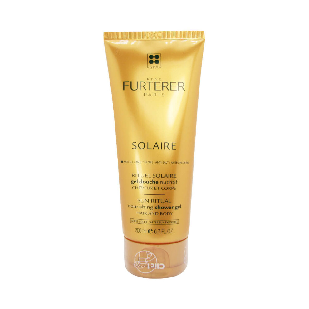 Rene Furterer Solaire Nourishing Shower Gel 200 Ml