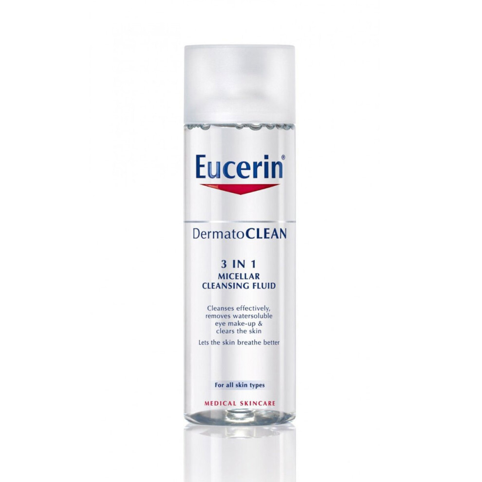 Eucerin Dermatoclean 3In1 Micellar Cleansing Fluid 200Ml