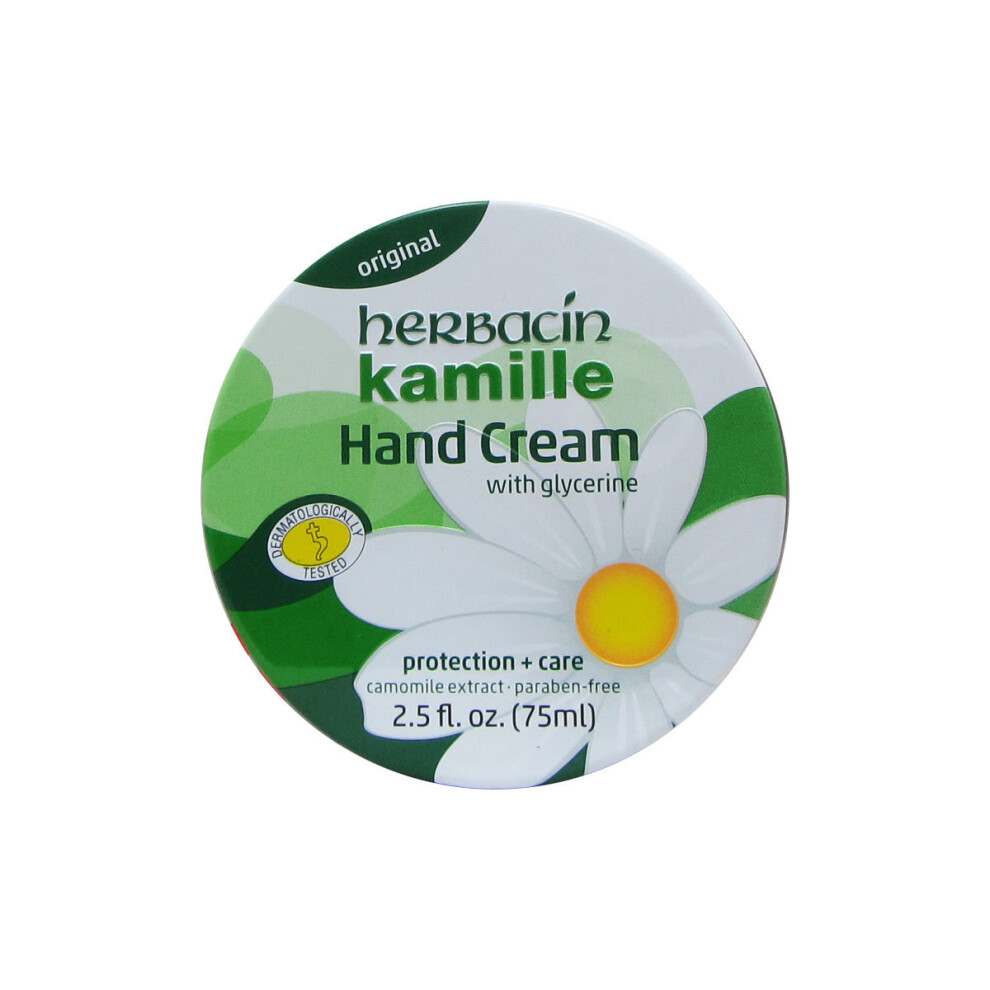 Herbacin Wuta Kamille Hand Cream Tin 75ml