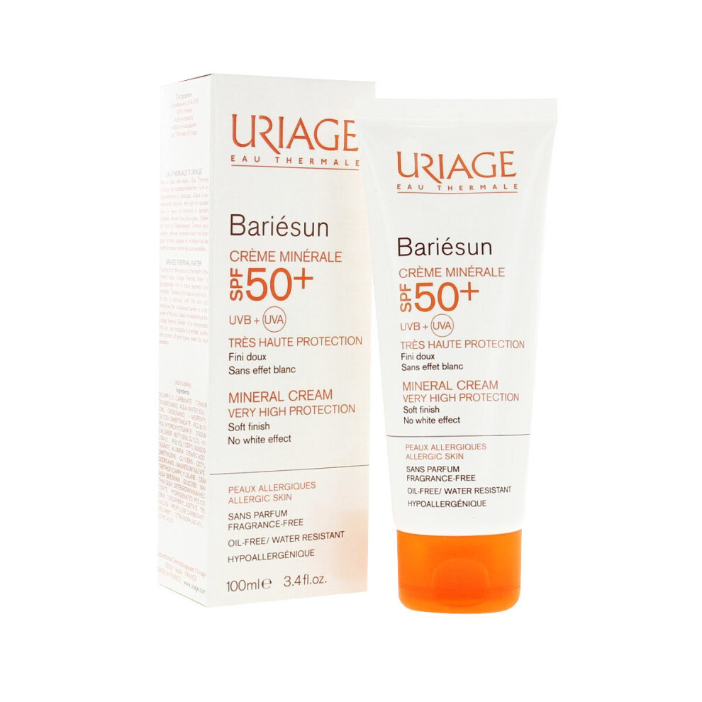 Uriage Cream Bariesun Mineral Spf50+ 100Ml
