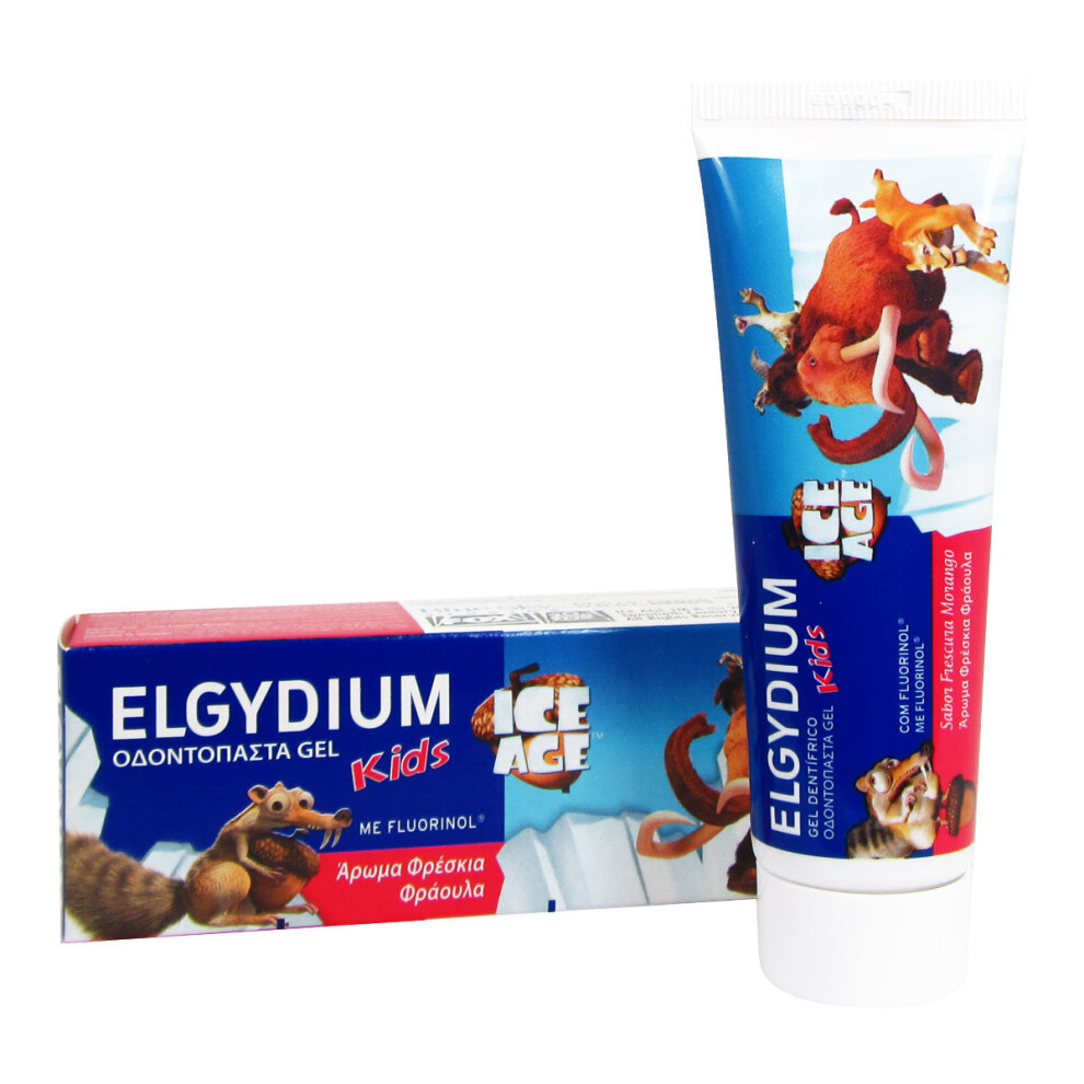 Elgydium Kids Ice Age Toothpaste Toothpaste Gel 50ml